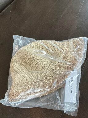 Eugenia Kim Woven Straw Bucket Hat - Natural